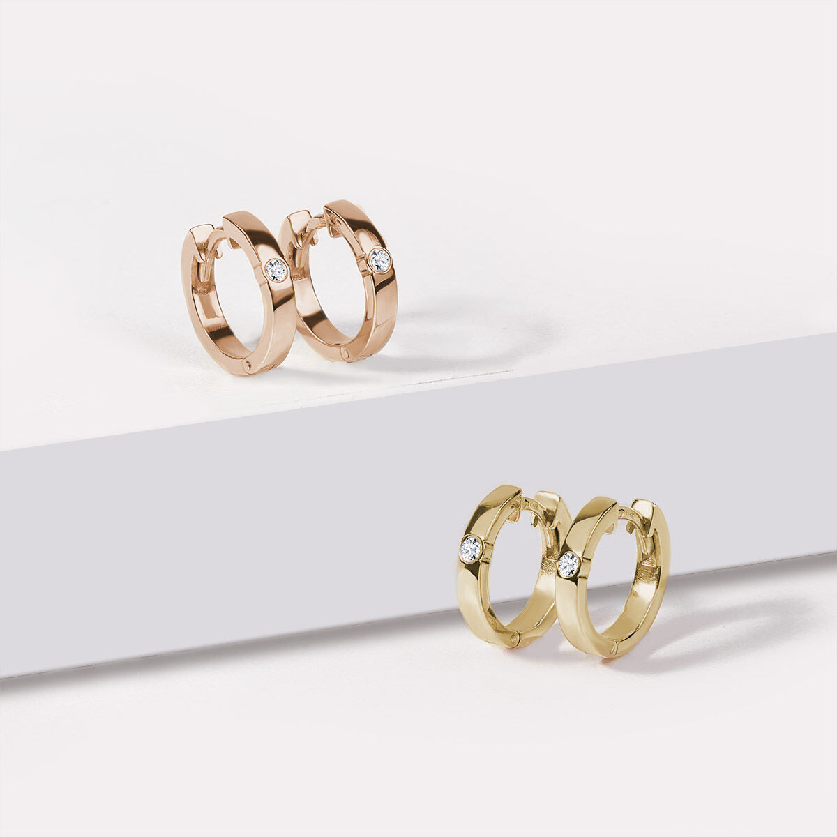 In search of the perfect accessory So choose gold earrings - hoops